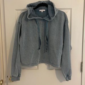Cropped hoodie